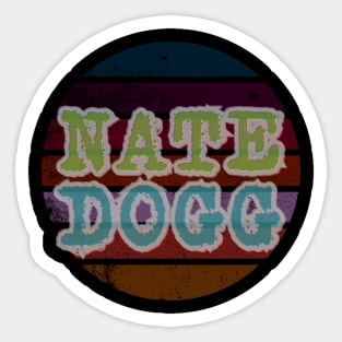 nate dogg Sticker